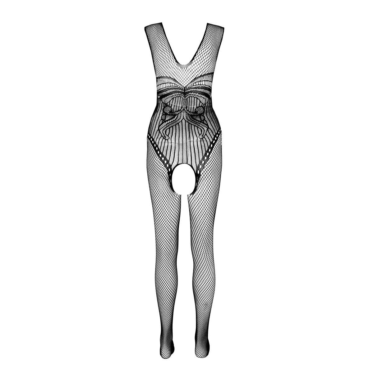 Pe eco bodystocking bs003 black - Passion Eco Collection