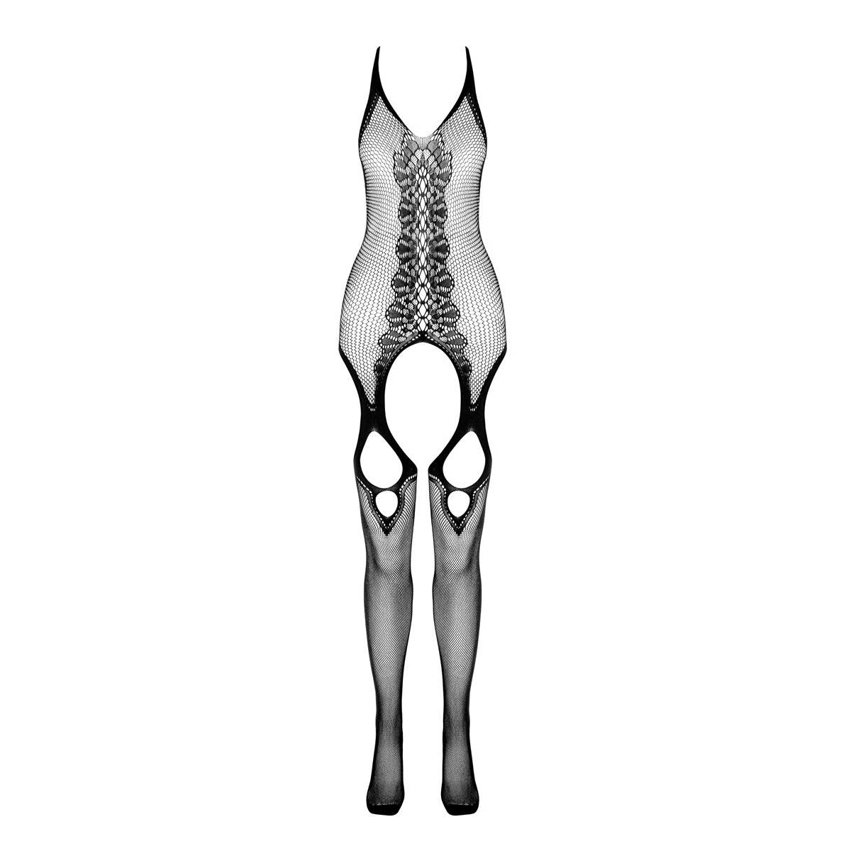 Passion Eco BS013 Bodystocking – zwart