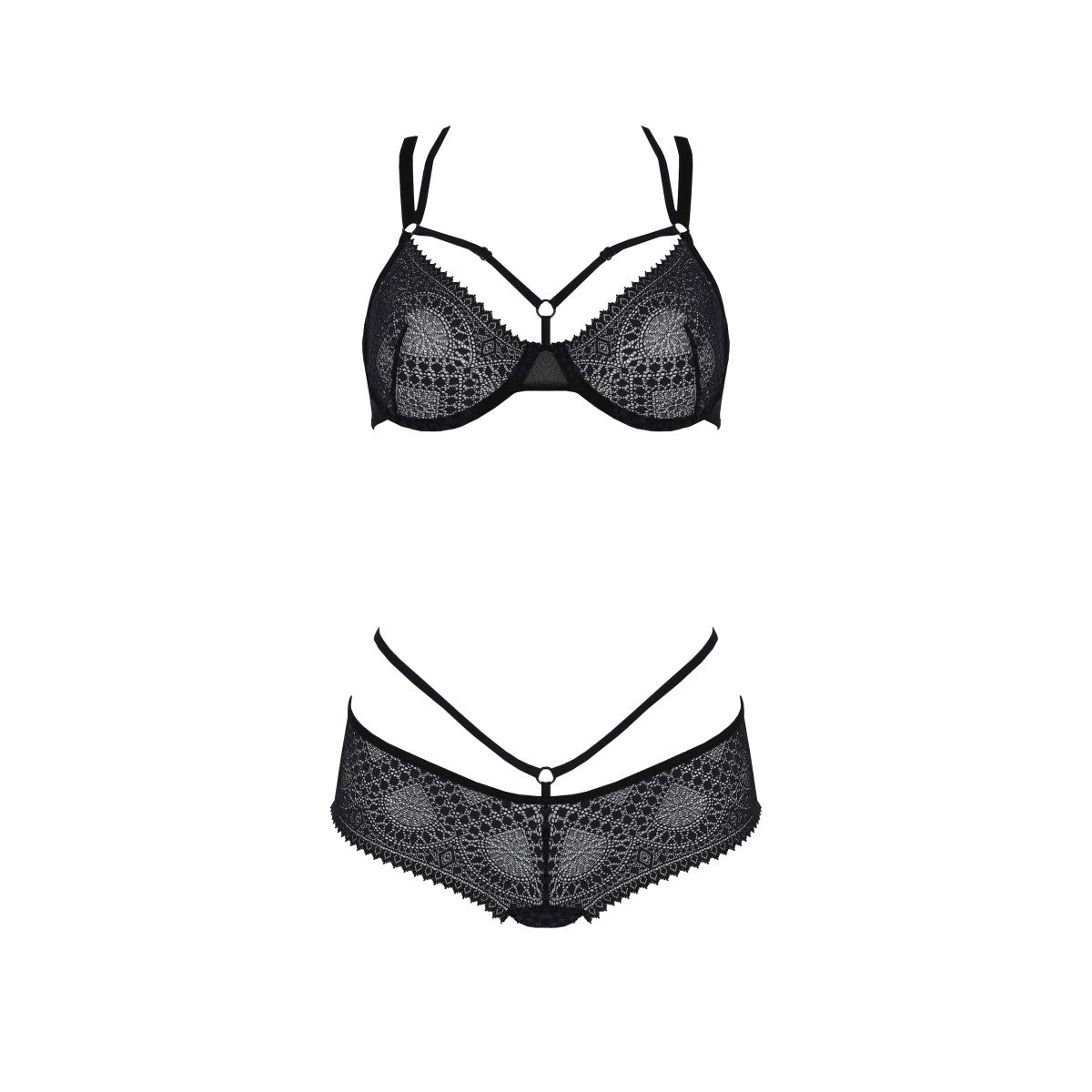 Pe eco drosera 2pcs set bikini black - Passion Eco Collection