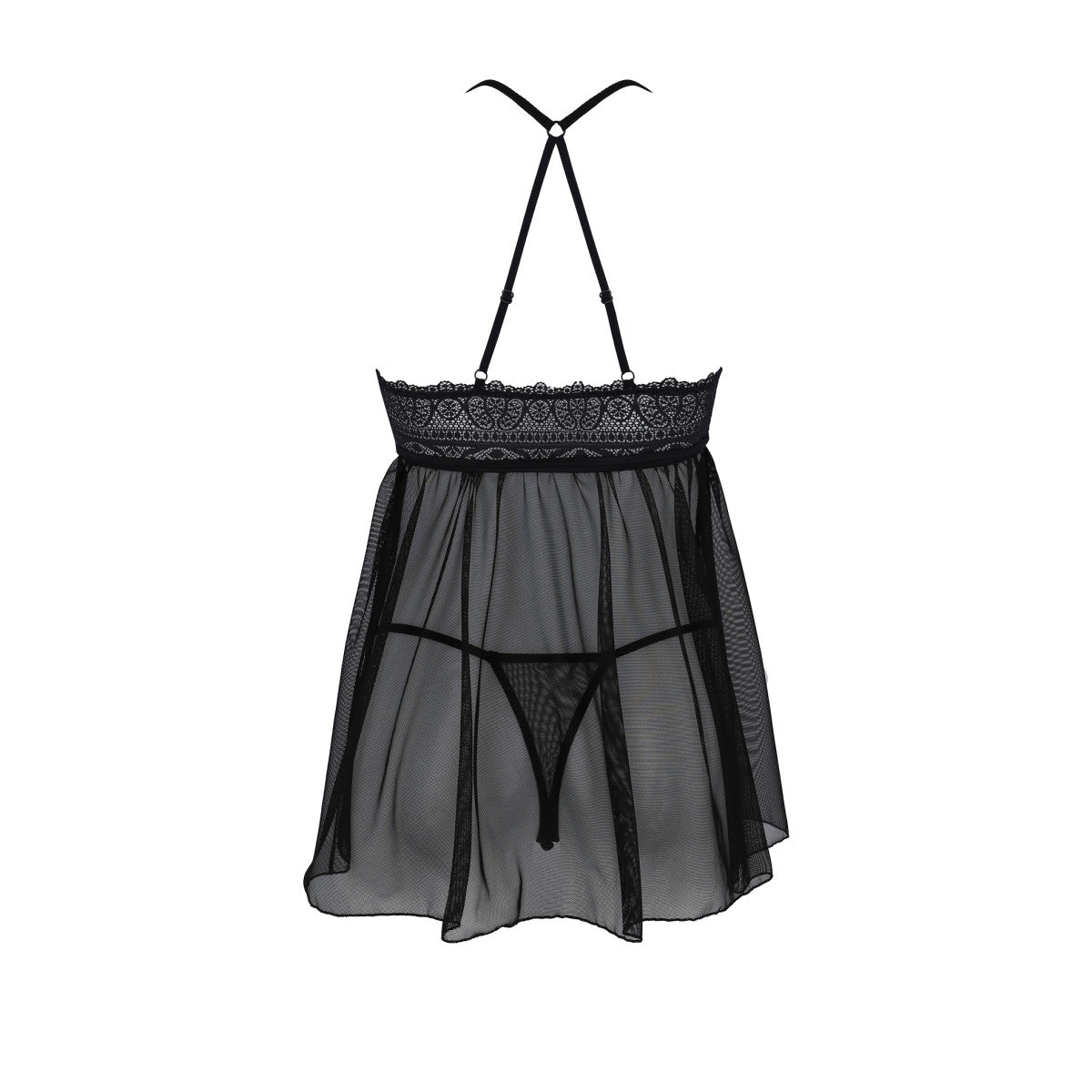 ECO babydoll – zwart