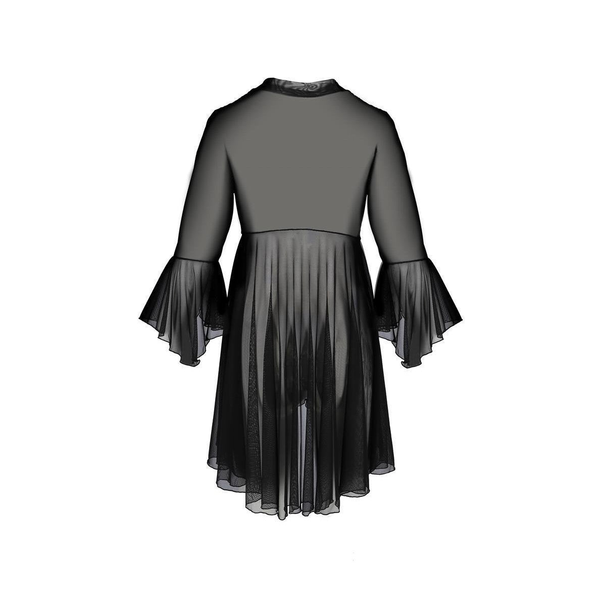 Pe primula peignoir black - Passion Eco Collection