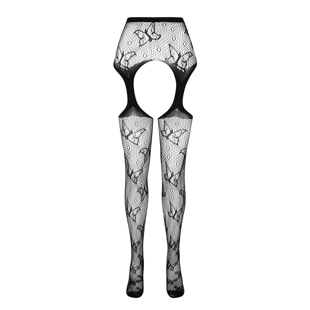 Passion Eco S001 Open panty – zwart