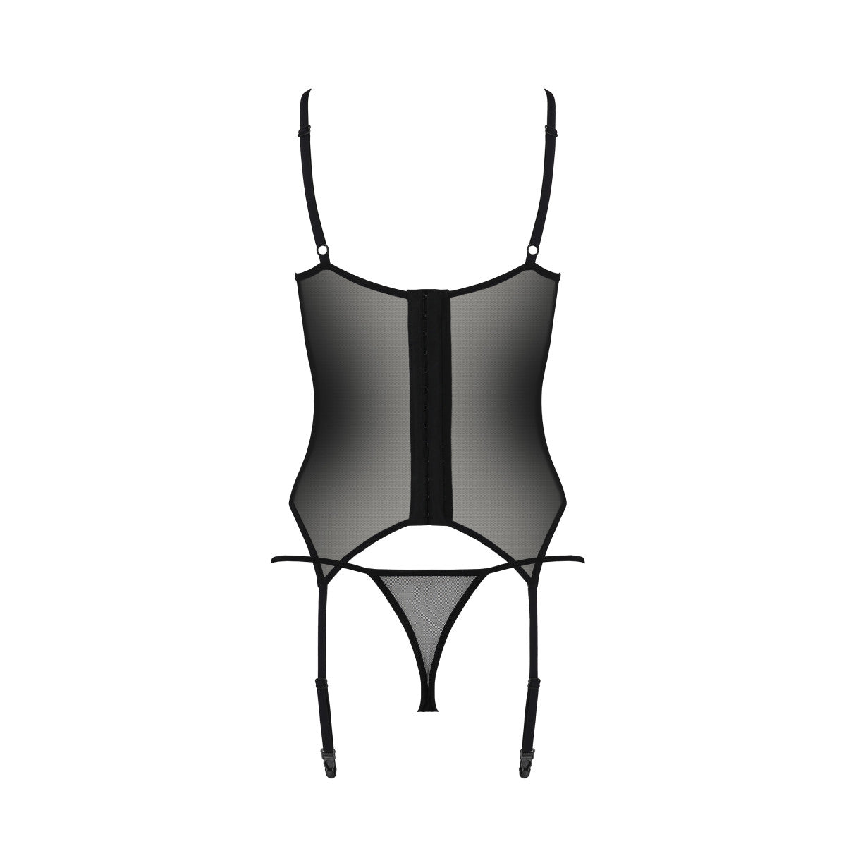 Pe varella corset black - Passion Eco Collection