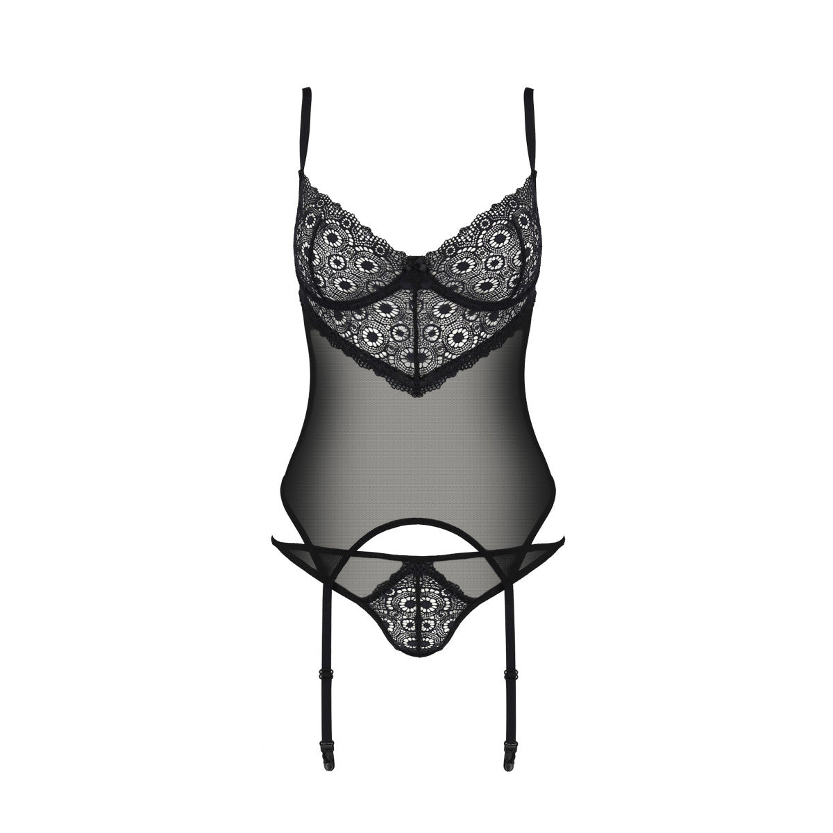 Pe zinnia corset black - Passion Eco Collection