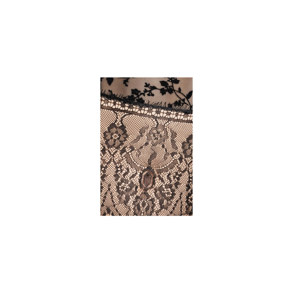PE Fabra Corset schwarz