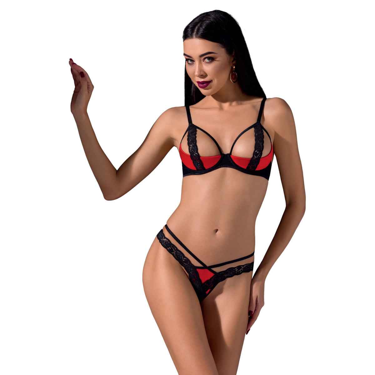 PE Femmina 2pcs set red