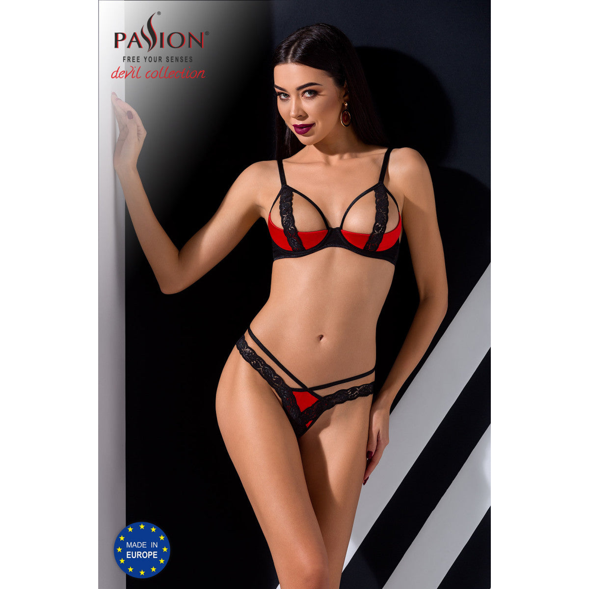 PE Femmina 2pcs set red