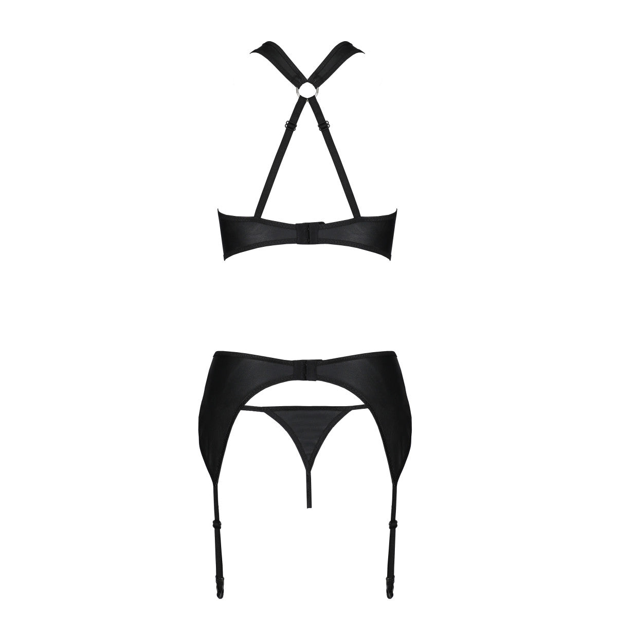 Hima lingerieset 3-delig – zwart van Dare2Live – zwart
