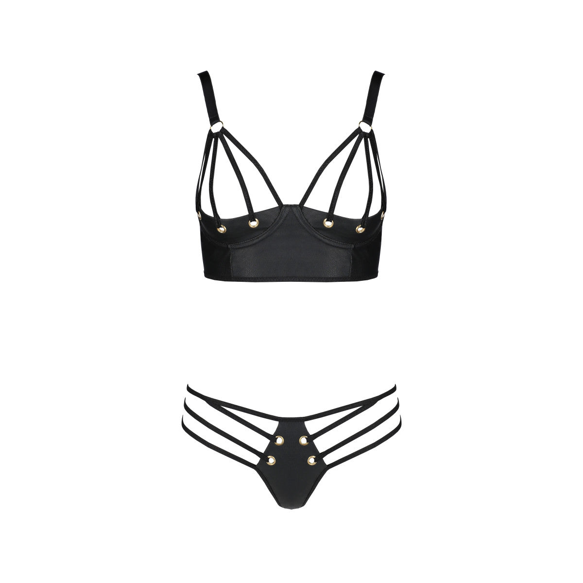 PE Malwia bikini 2pcs set black