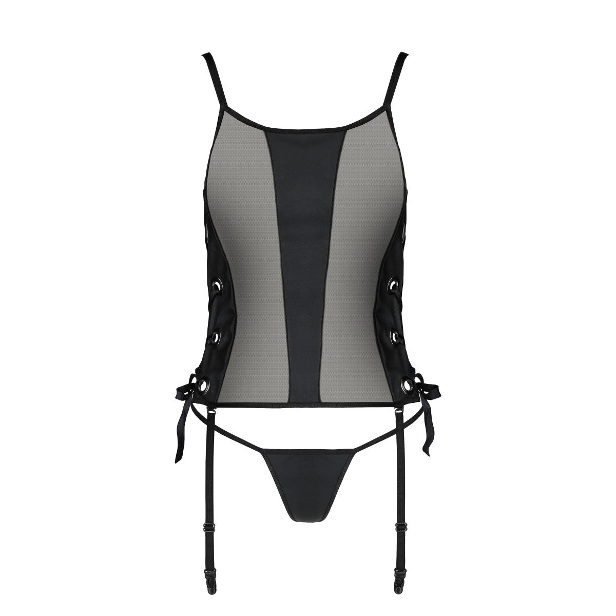 PE Malwia corset & thong black