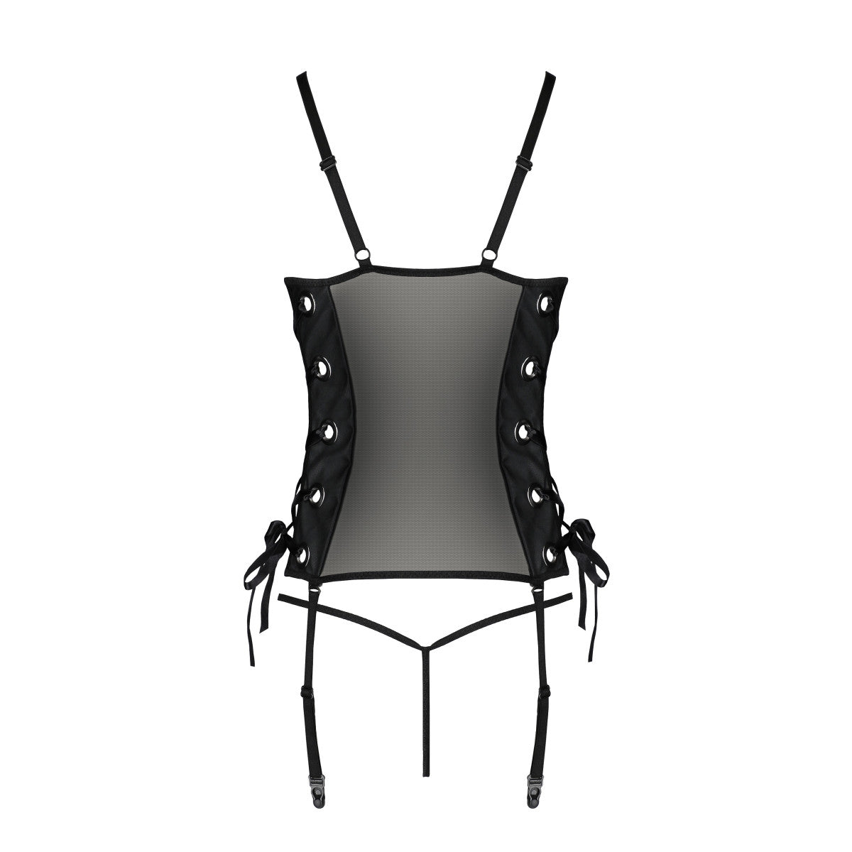 PE Malwia corset & thong black