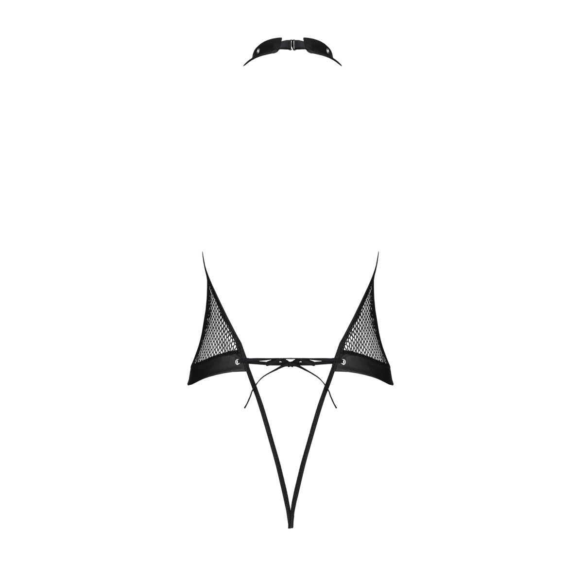 Moonlight body met open kruis – zwart