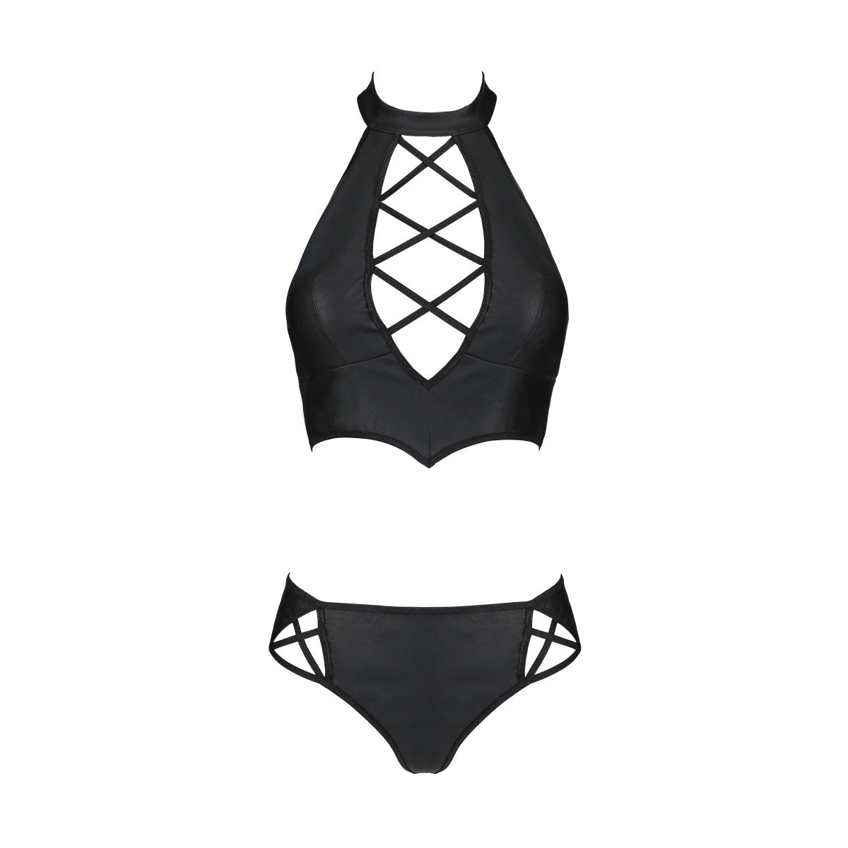 PE Nancy bikini 2pcs set black