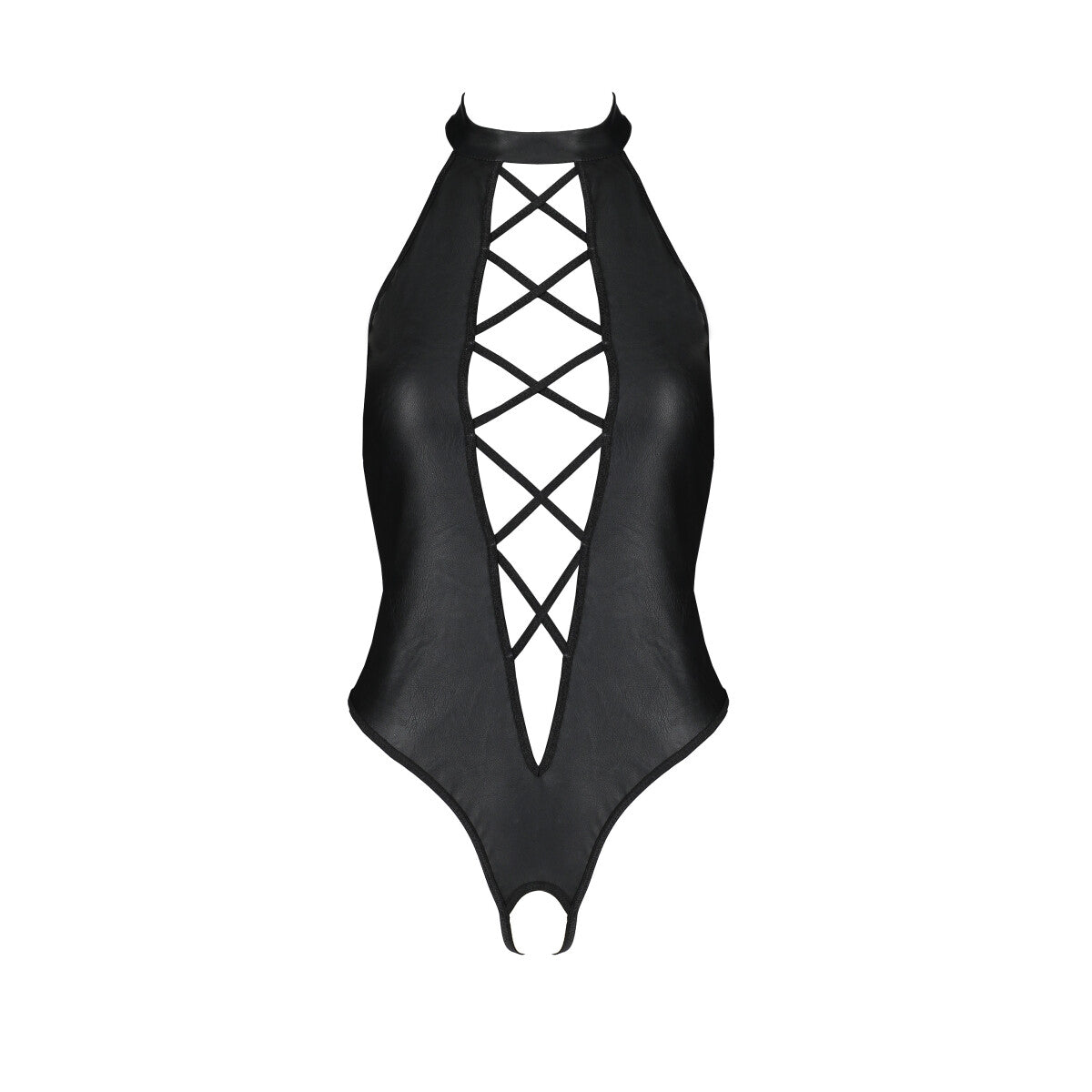 Nancy body met open kruis – zwart