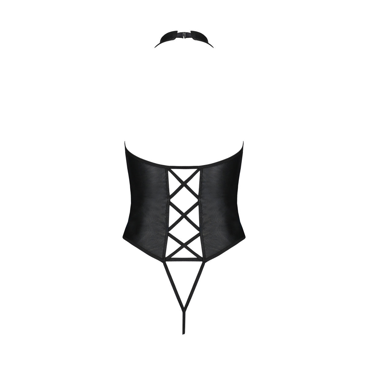 Nancy body met open kruis – zwart – detail 3