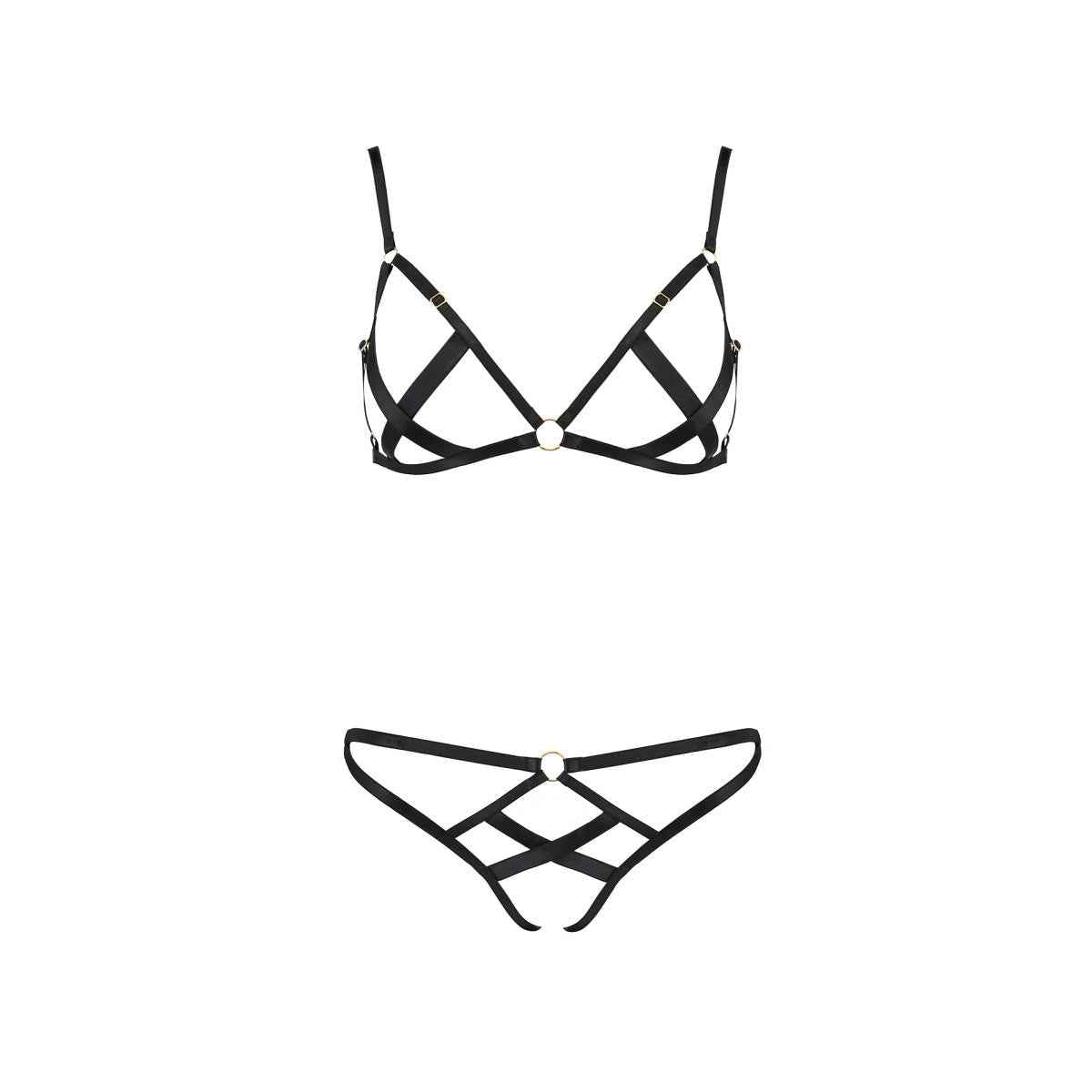 PE Nicky 2pcs set black