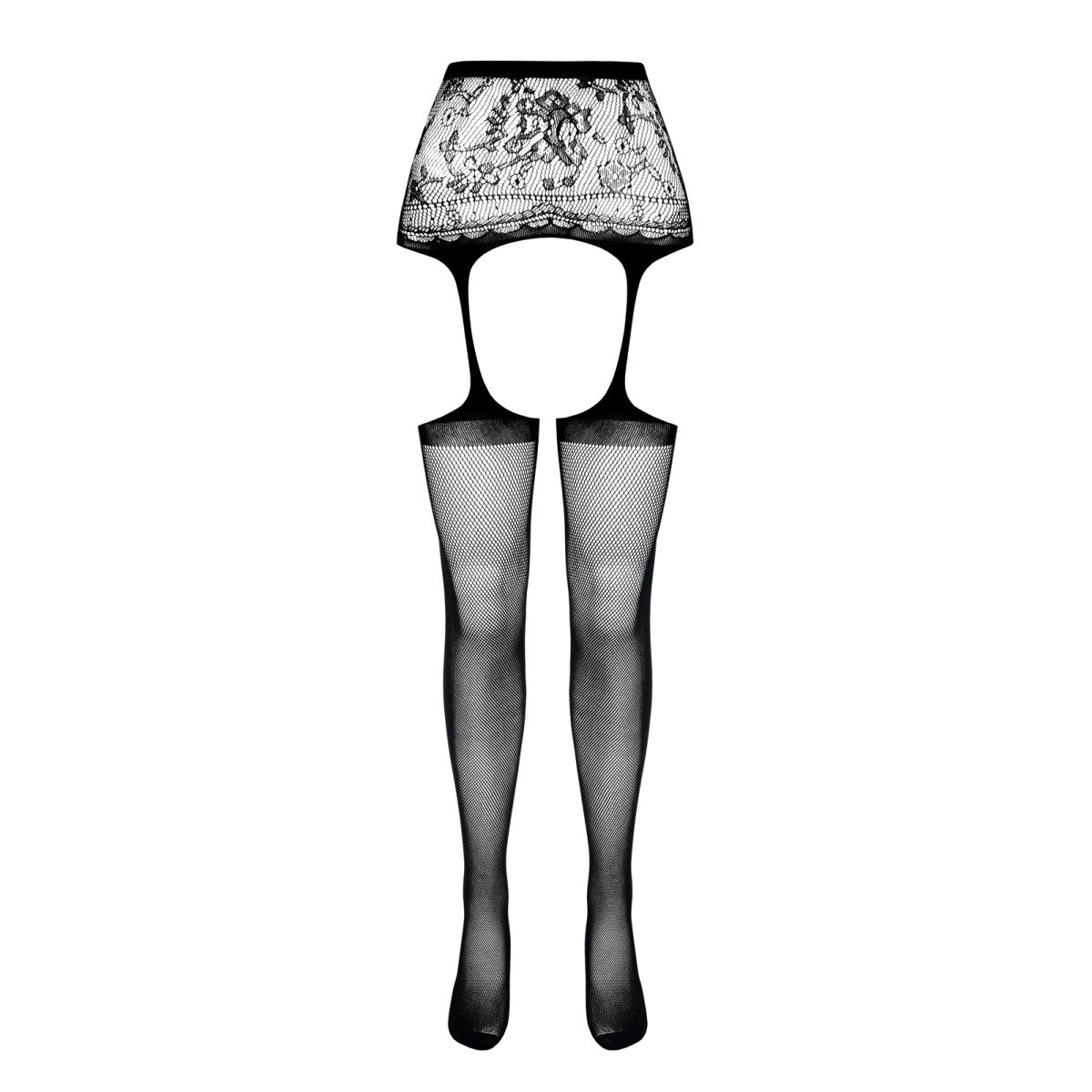 PE S028 Strumpfhose open (ouvert tights) black