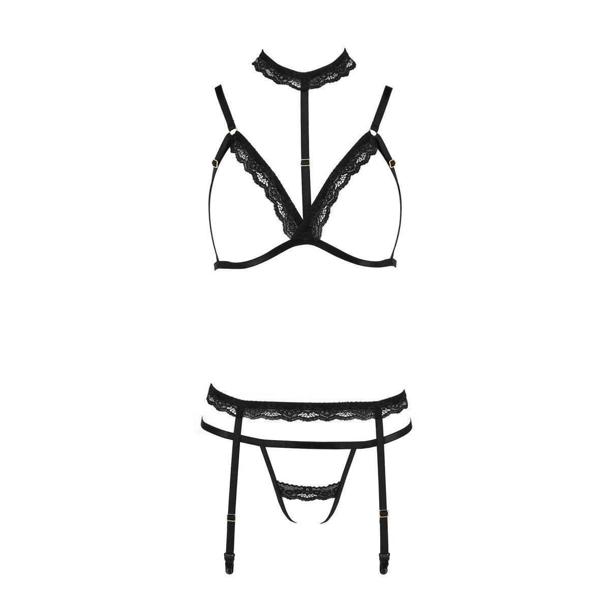 PE Shelly 3pcs set black