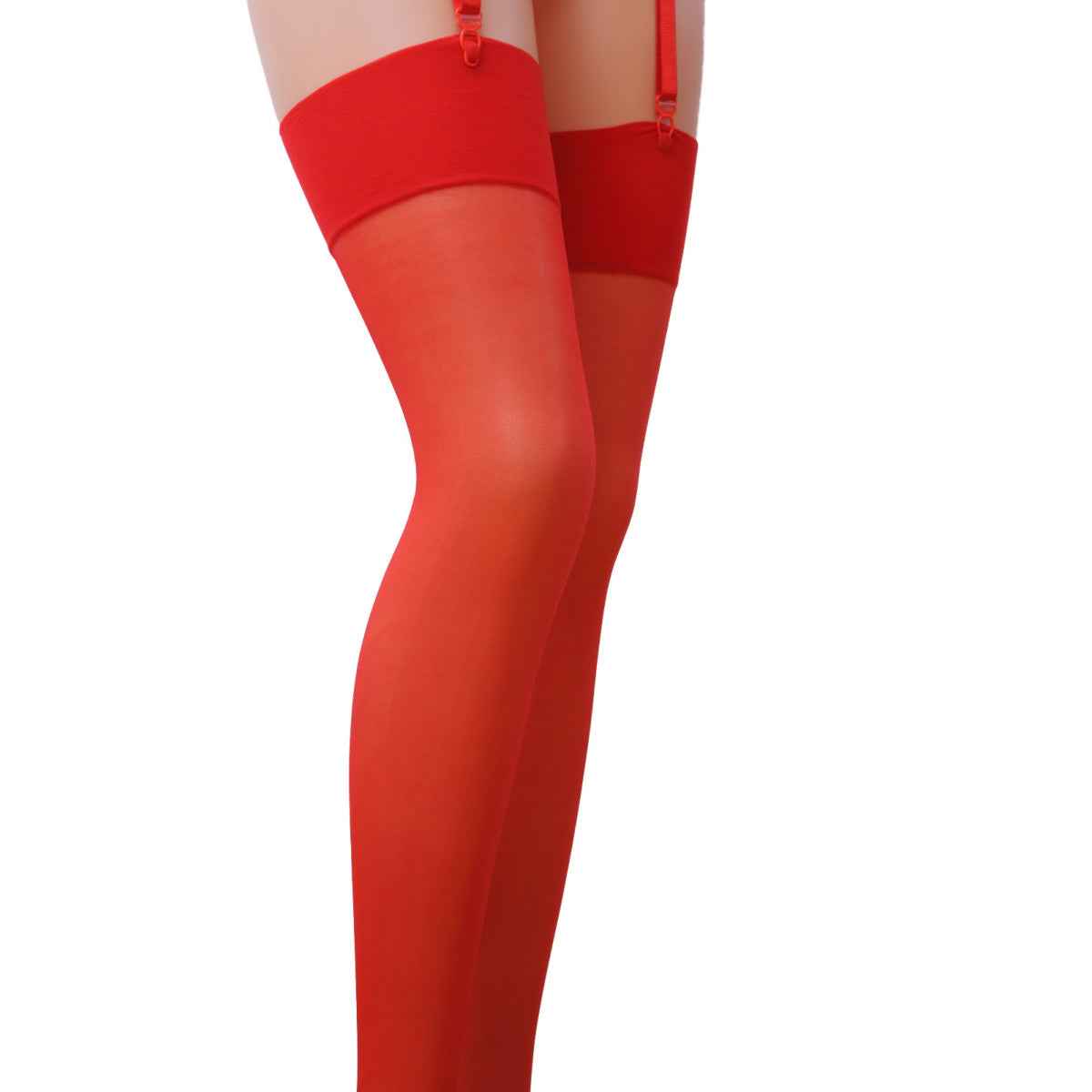 Pe st001 strapsstrümpfe rood 17 den