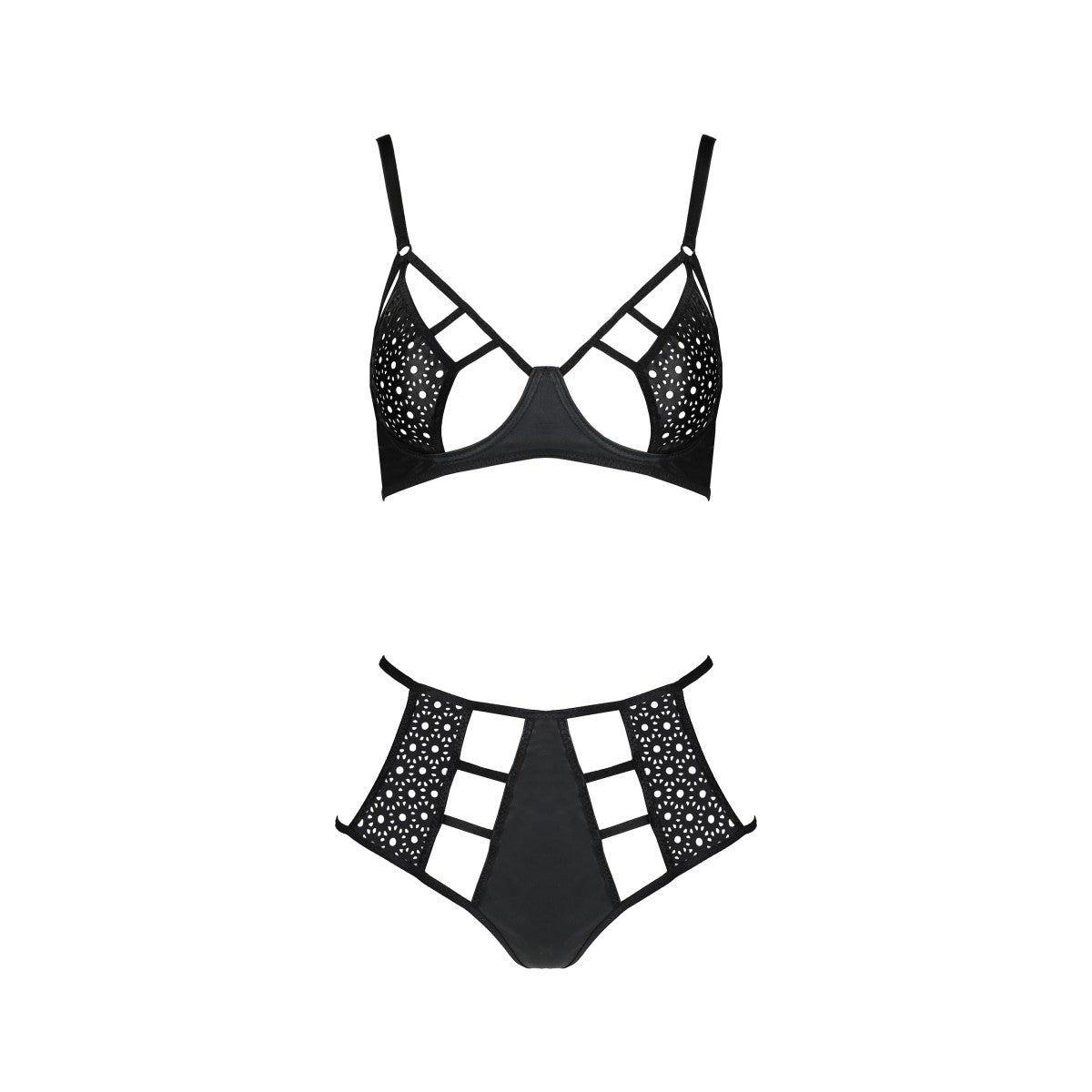 PE Tasmina 2pcs set black