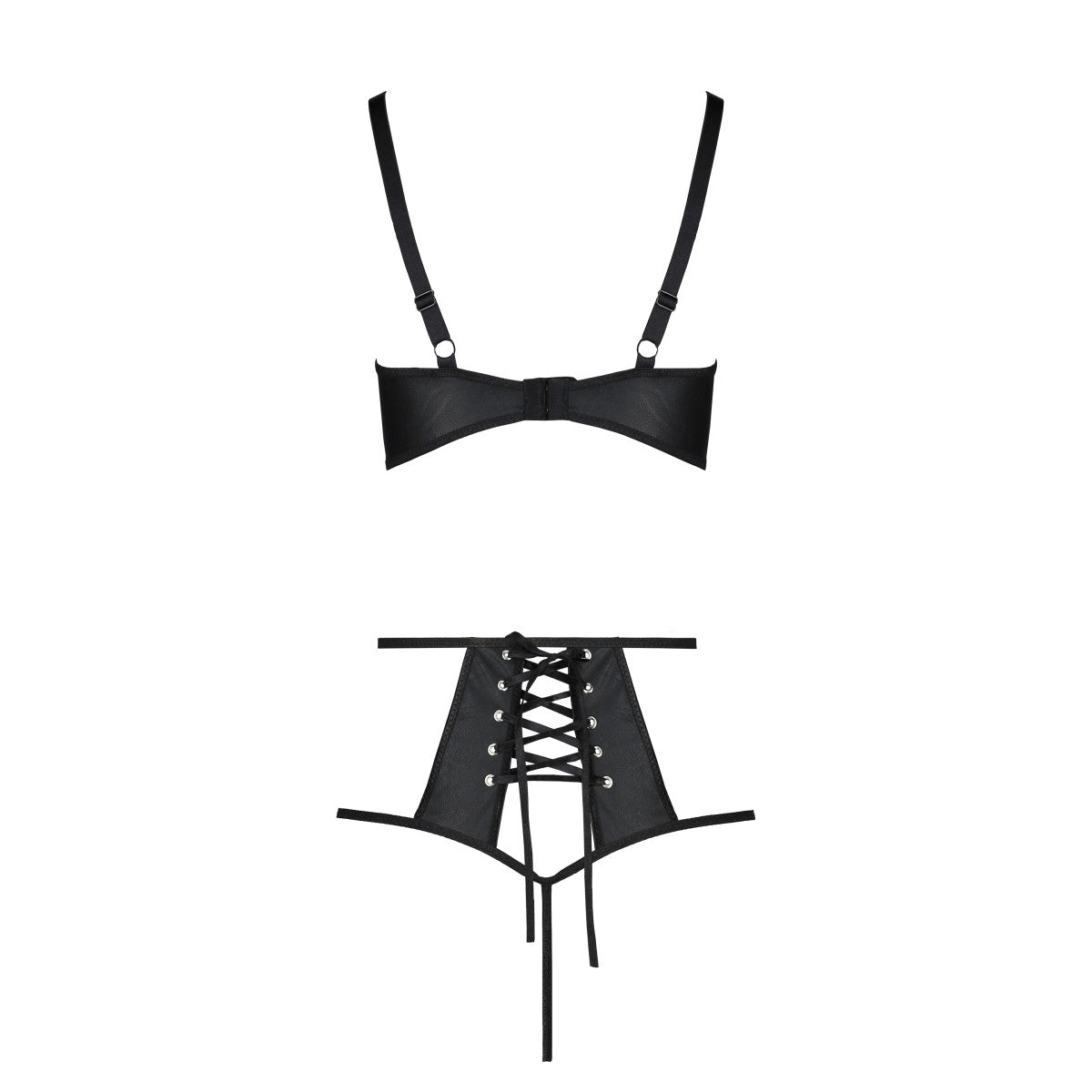 PE Tasmina 2pcs set black