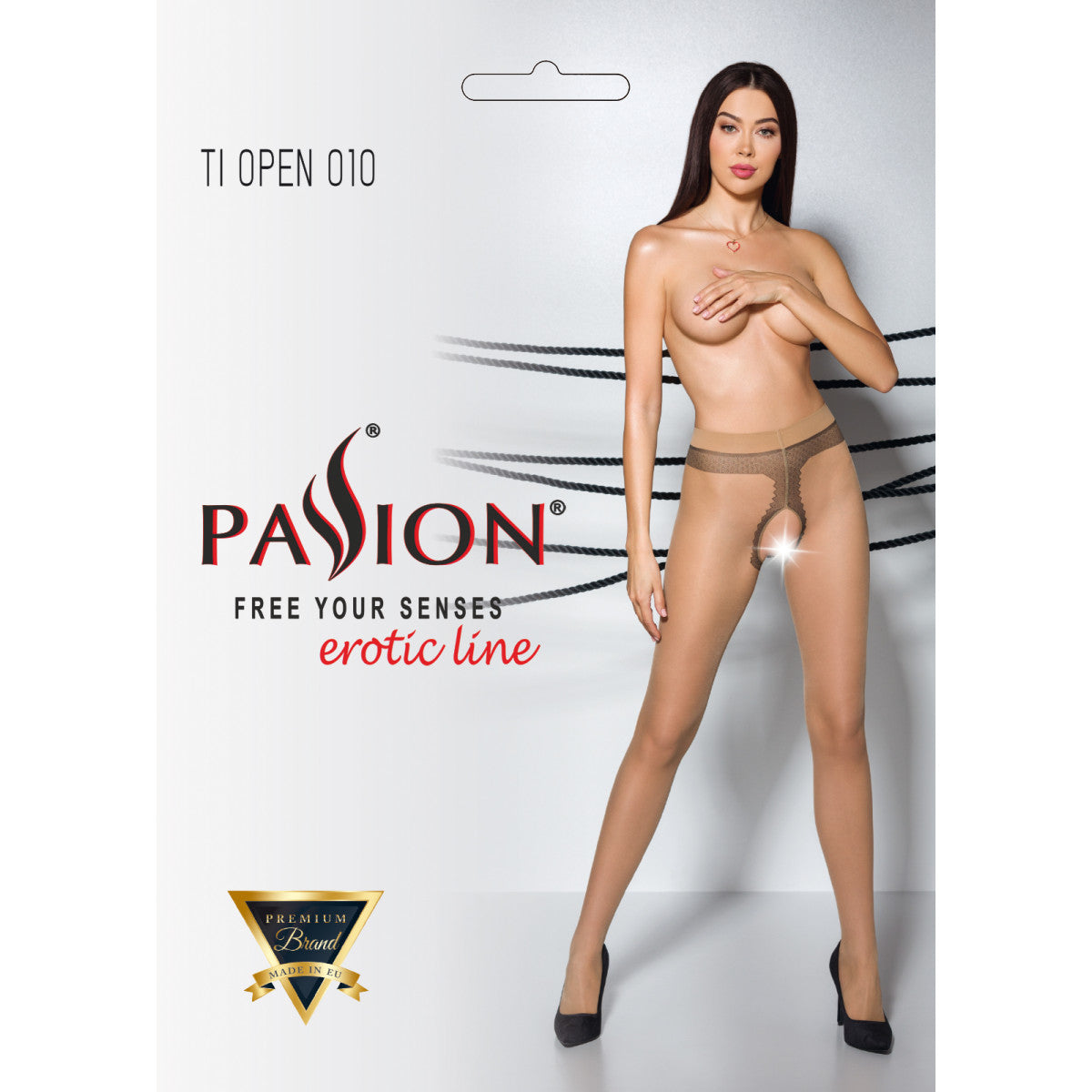 PE TI Open 010 Strumpfhose open (ouvert tights) beige