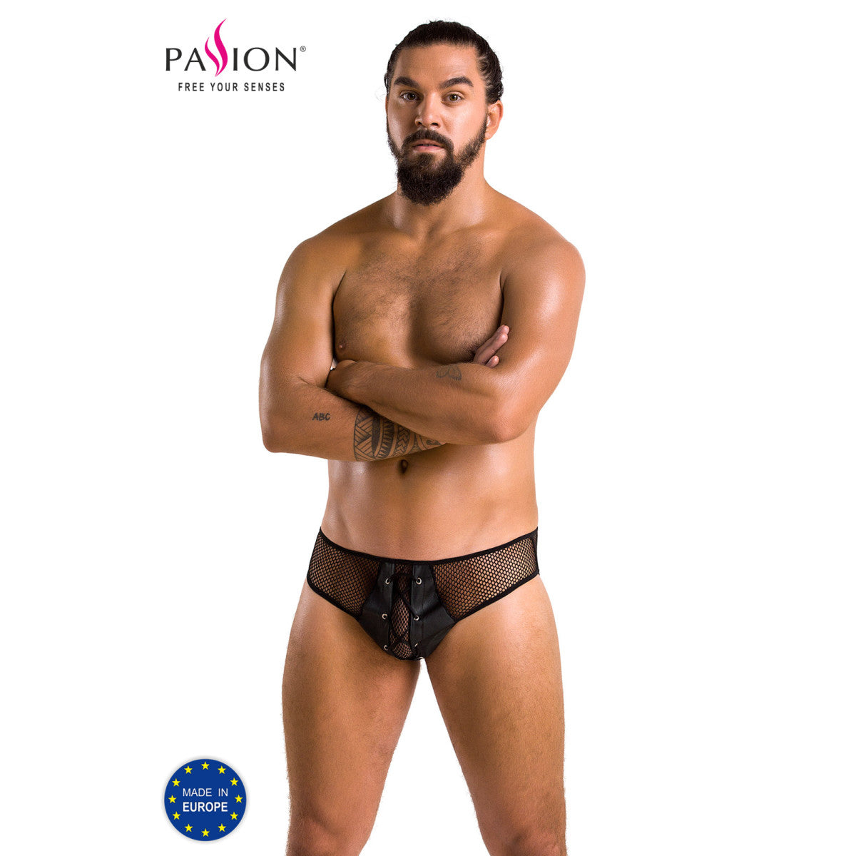 Passion MEN 035 herenlingerie – zwart