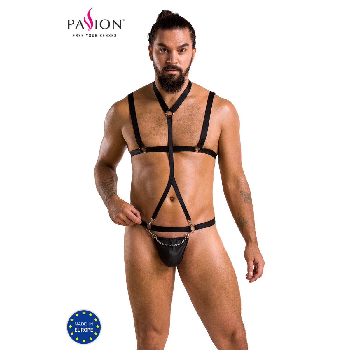 Passion MEN 039 herenlingerie – zwart