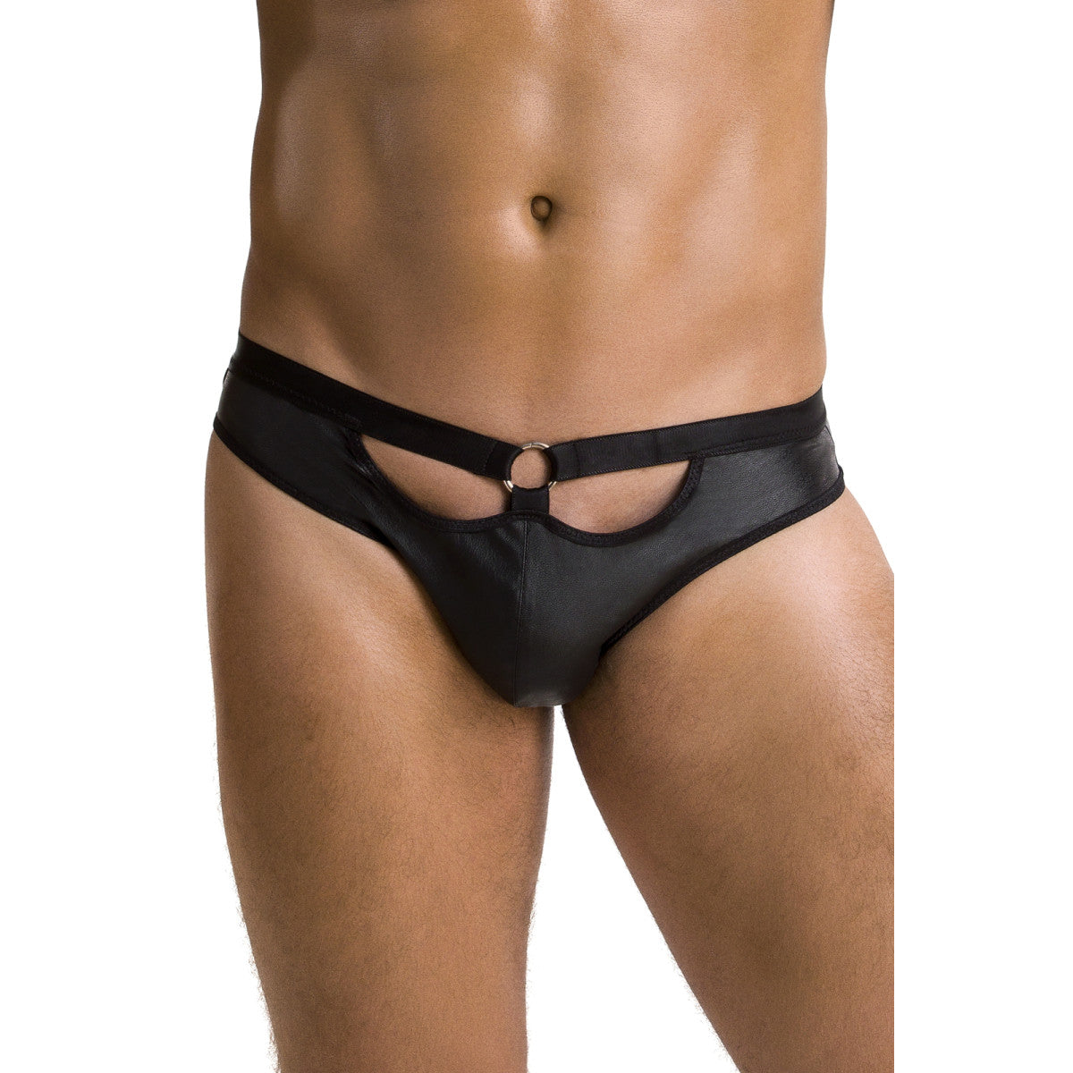 Pm 041 joe slip open black - Passion MEN