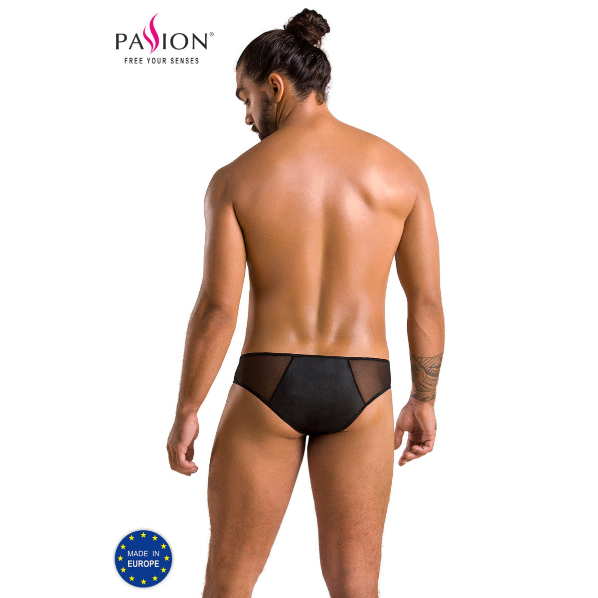 Pm 042 timmy slip black - Passion MEN
