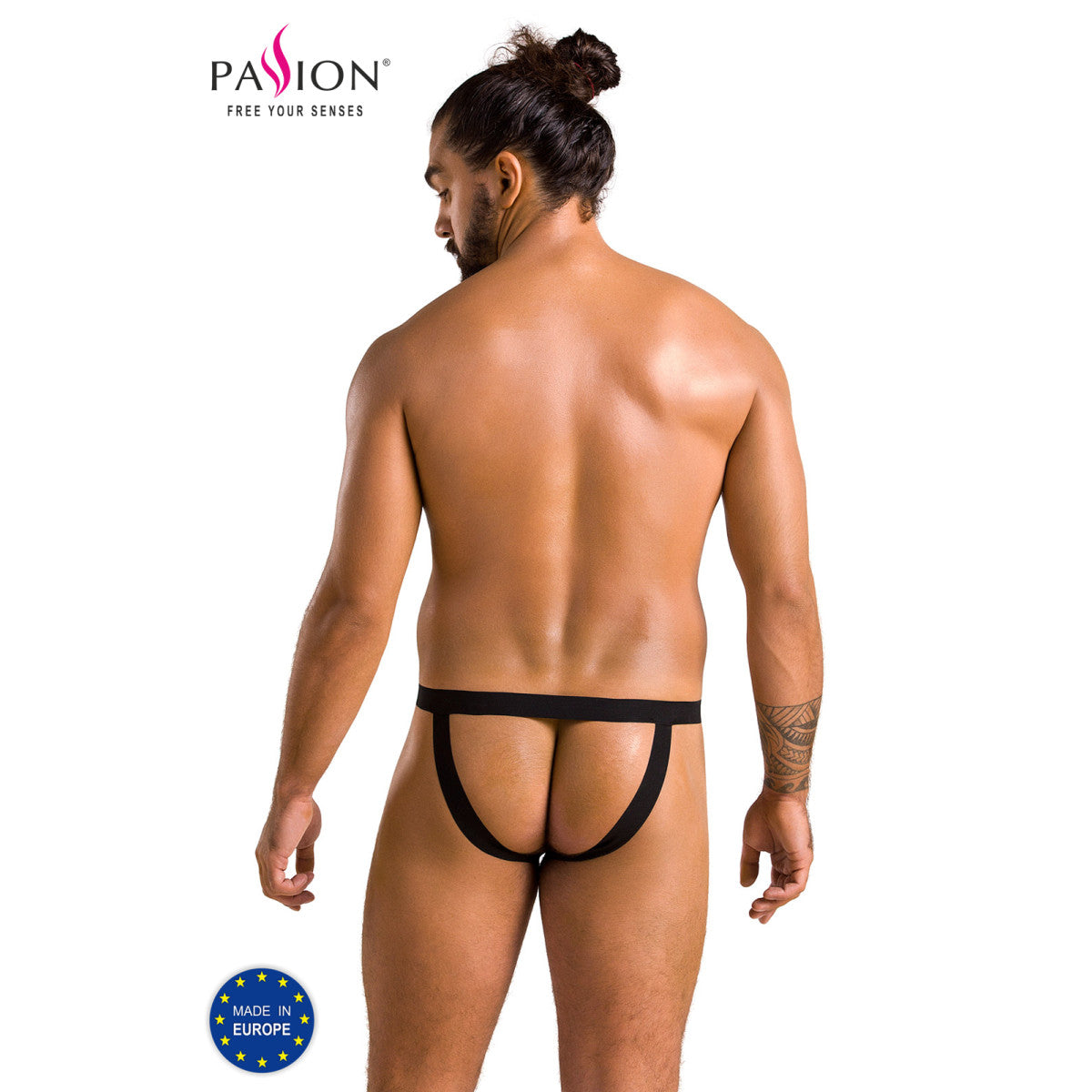 Pm 044 ben slip open black - Passion MEN