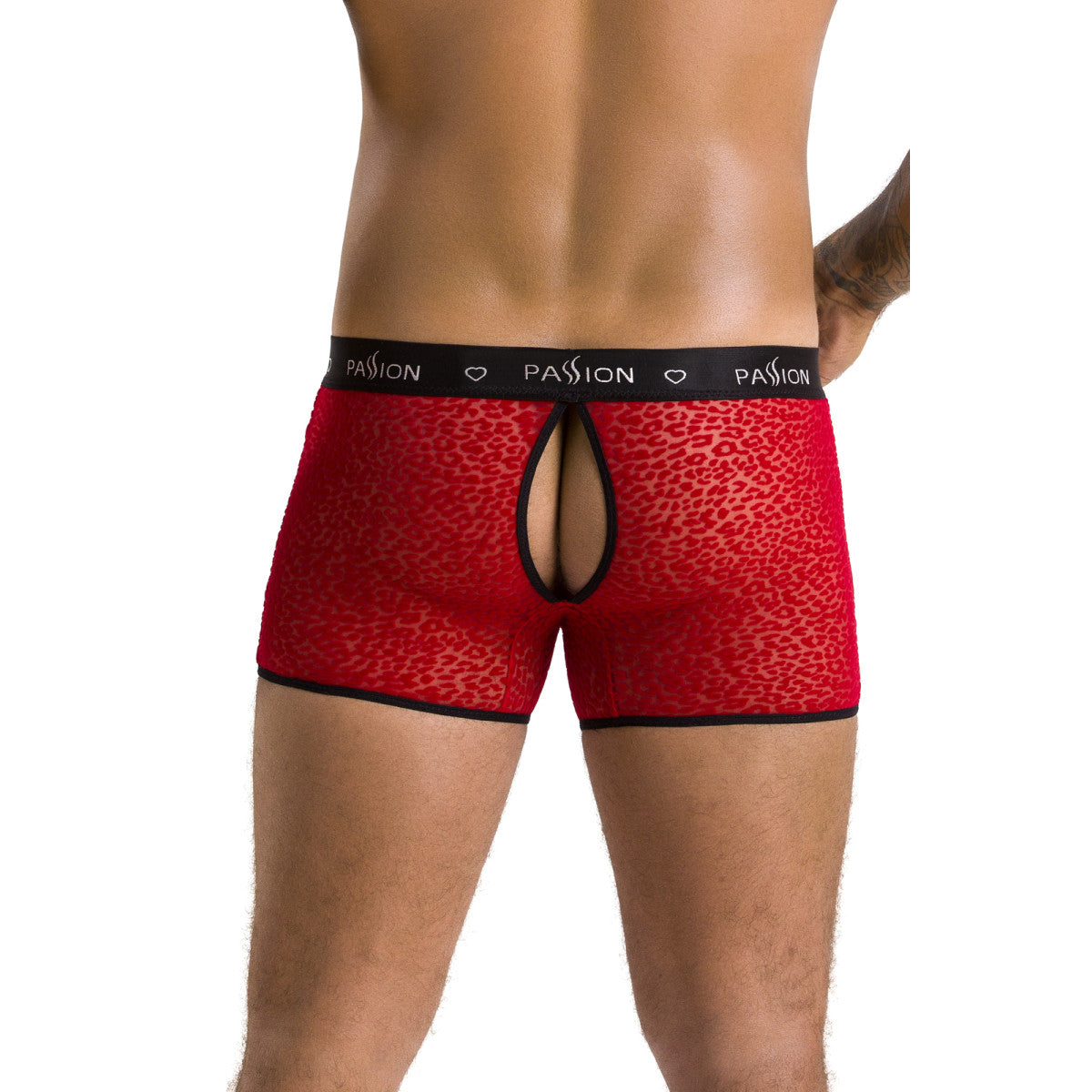 Pm 046 parker short red - Passion MEN