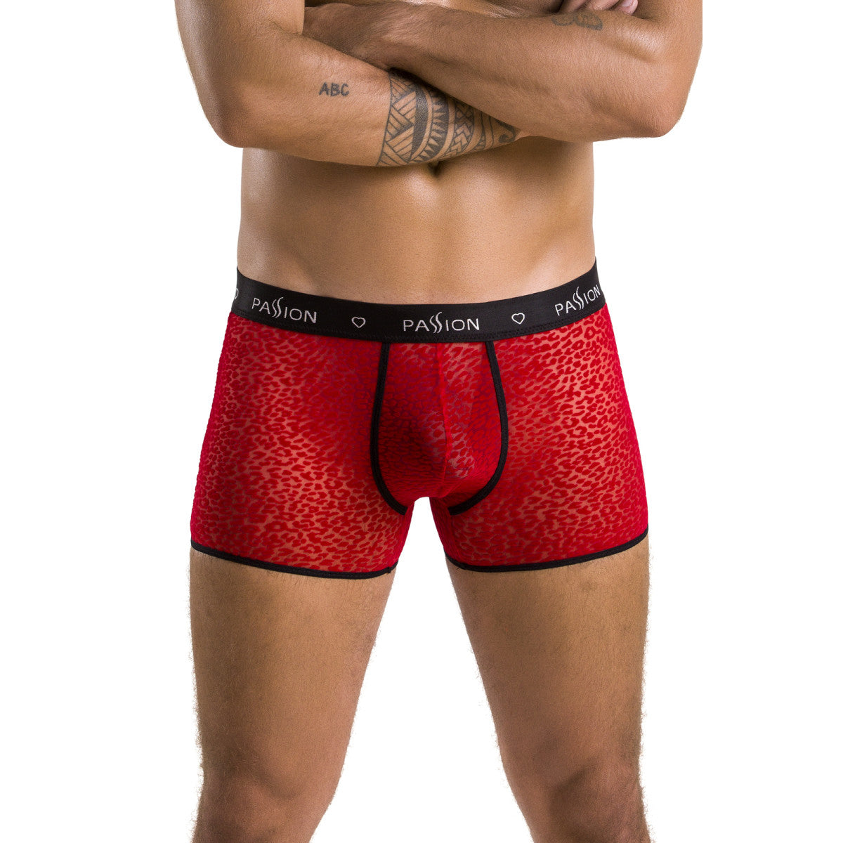 Pm 046 parker short red - Passion MEN