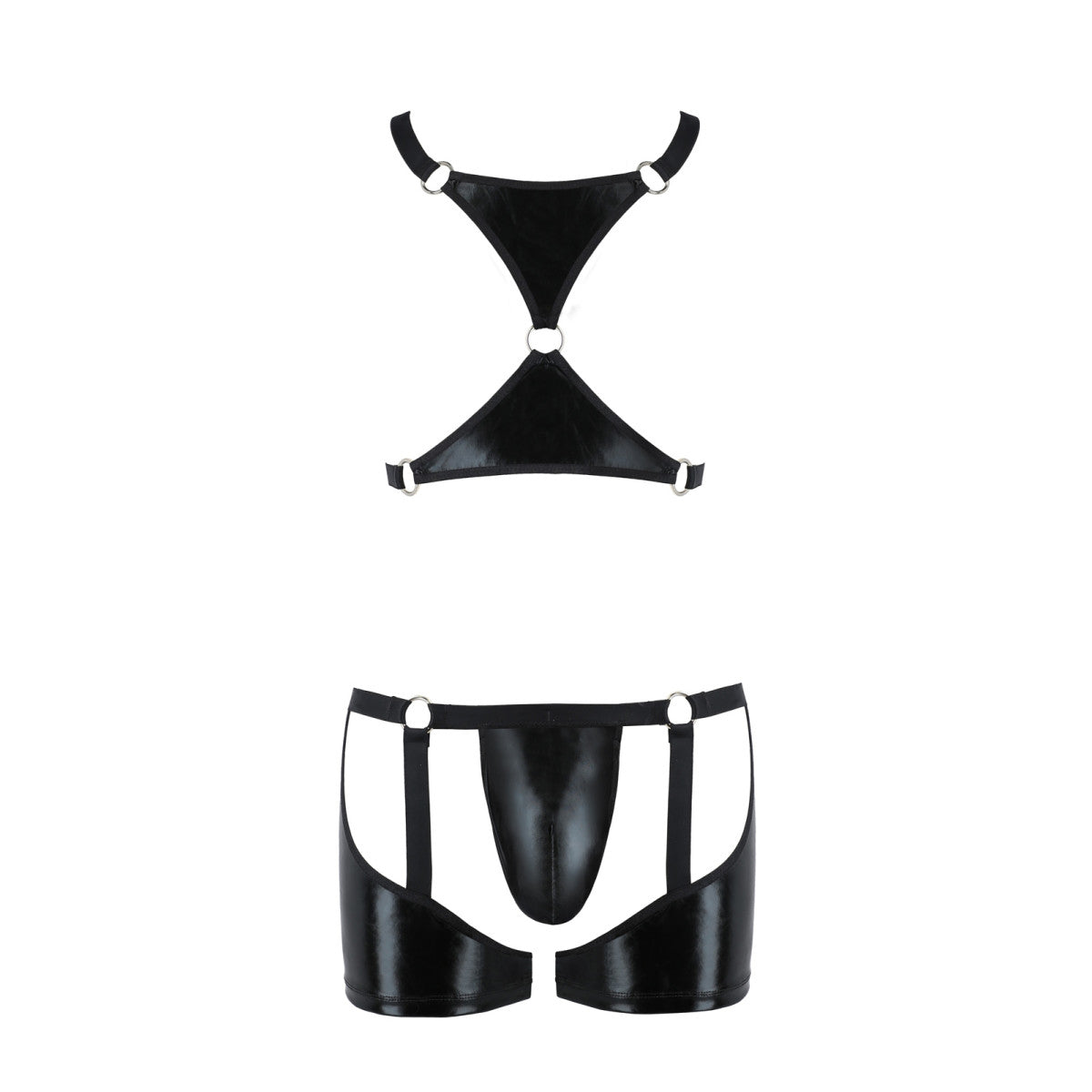 Pm 047 aron set black - Passion MEN