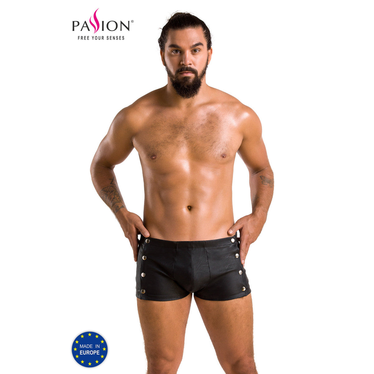 Pm 048 david short black - Passion MEN