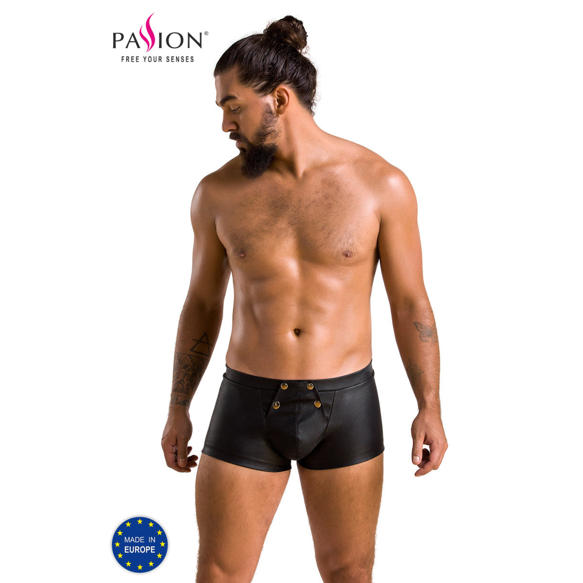 Pm 050 patrick short black - Passion MEN