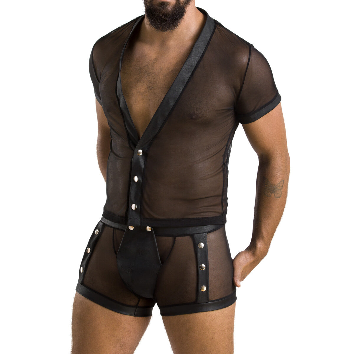 Pm 052 michael set black - Passion MEN
