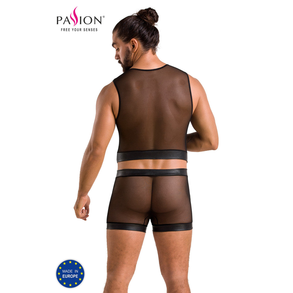 Pm 053 william set black - Passion MEN