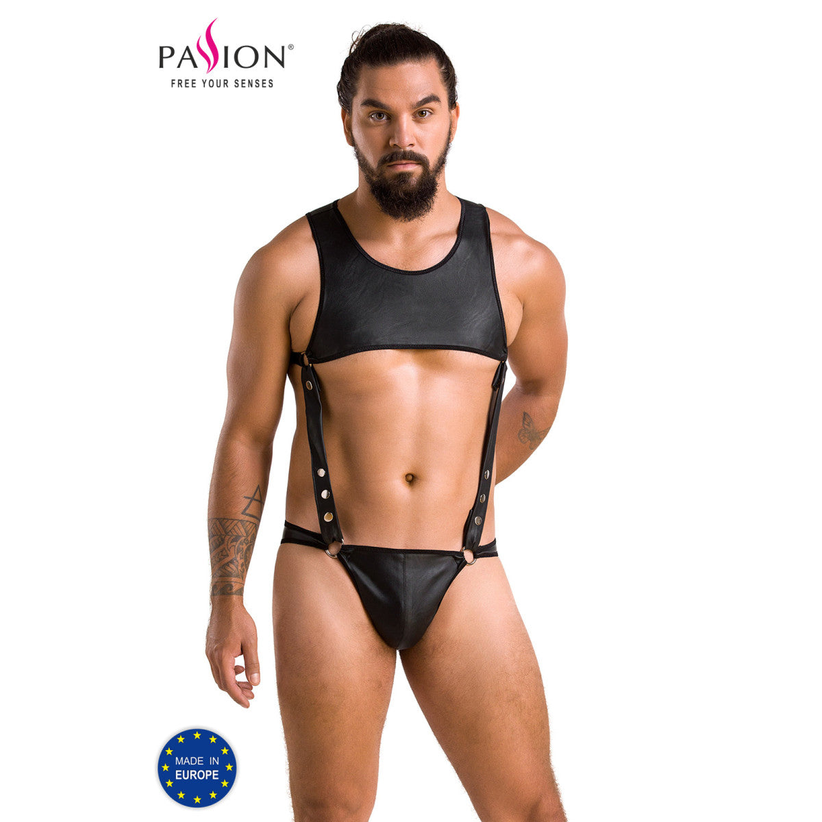 Pm 056 adam body black - Passion MEN