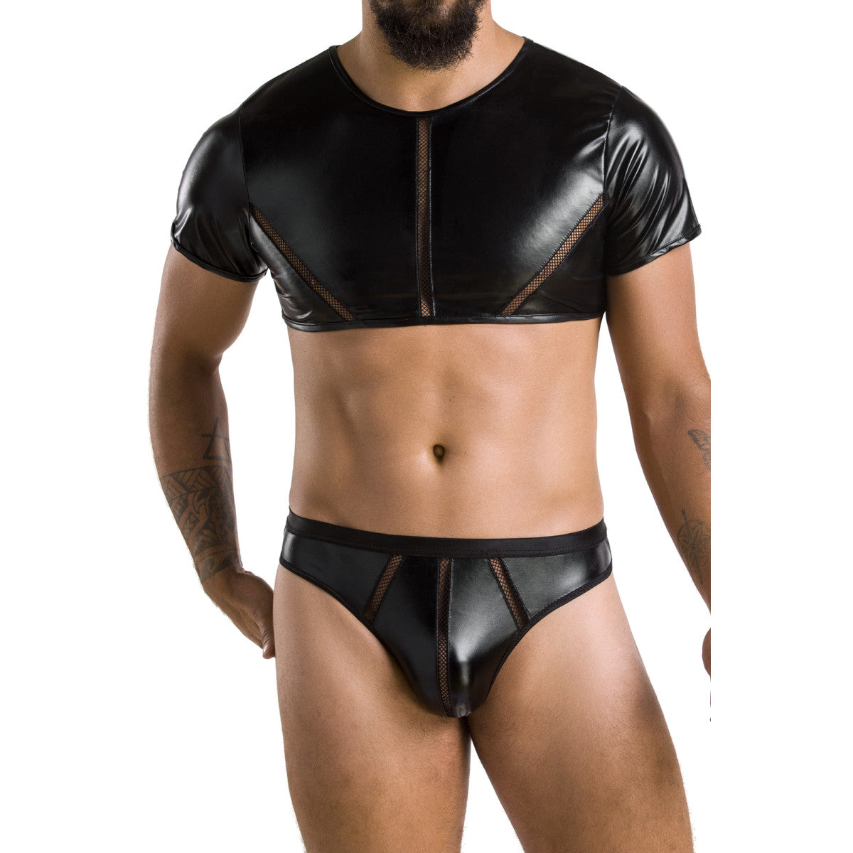 Pm 057 peter set black - Passion MEN