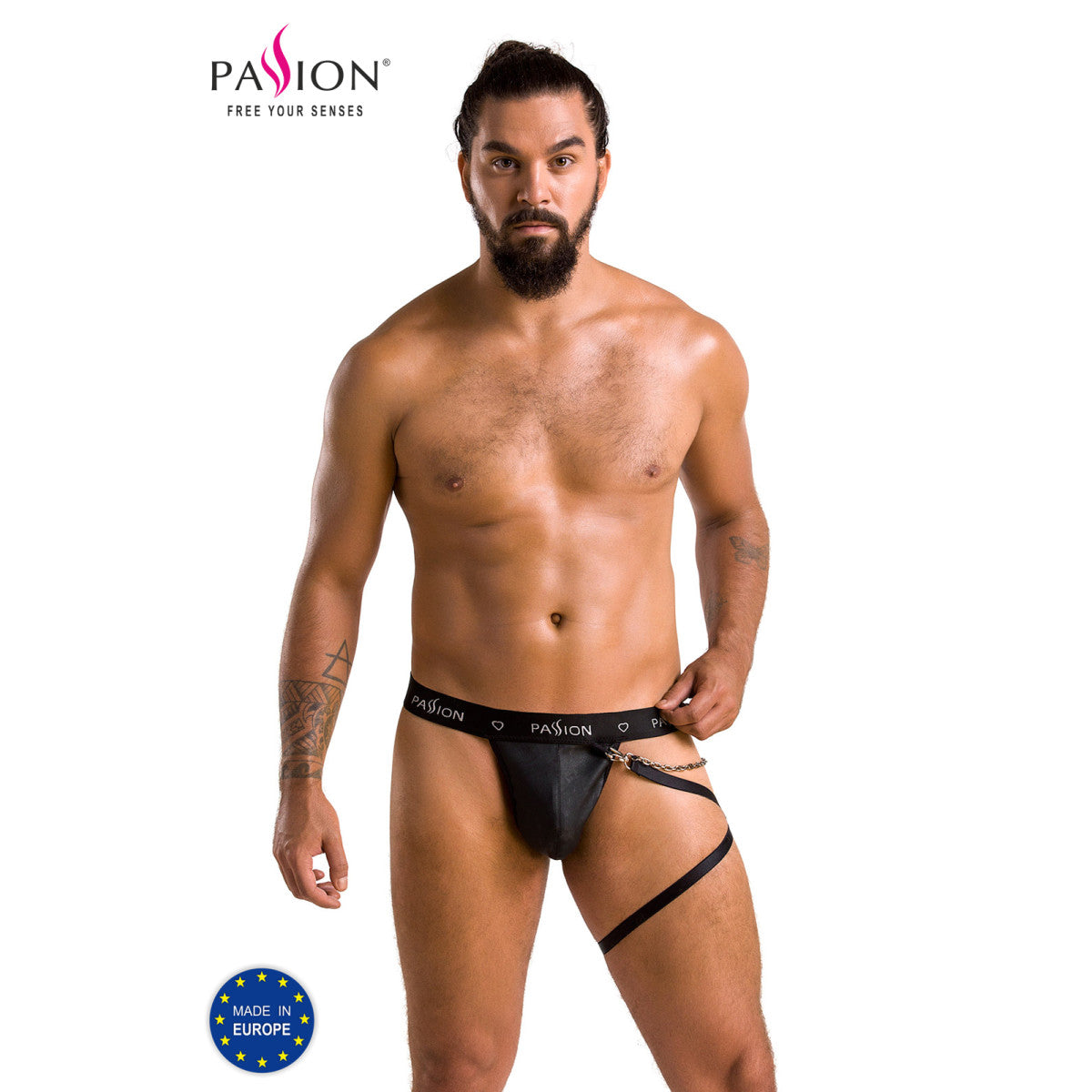 Passion MEN 058 herenlingerie – zwart