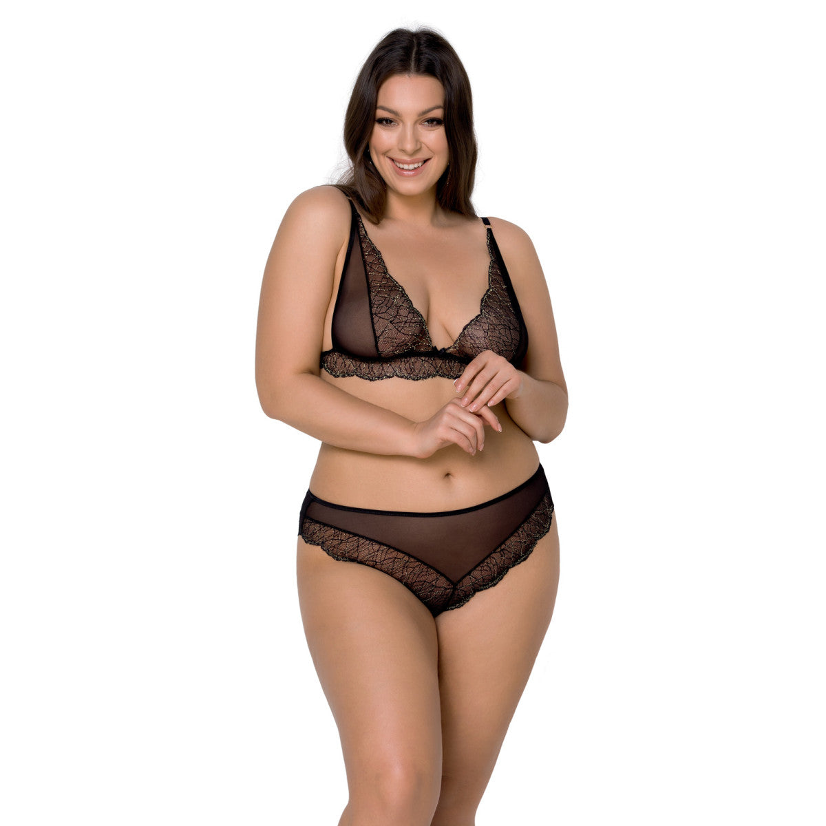 PS Amberly Size Plus 2-delige set zwart