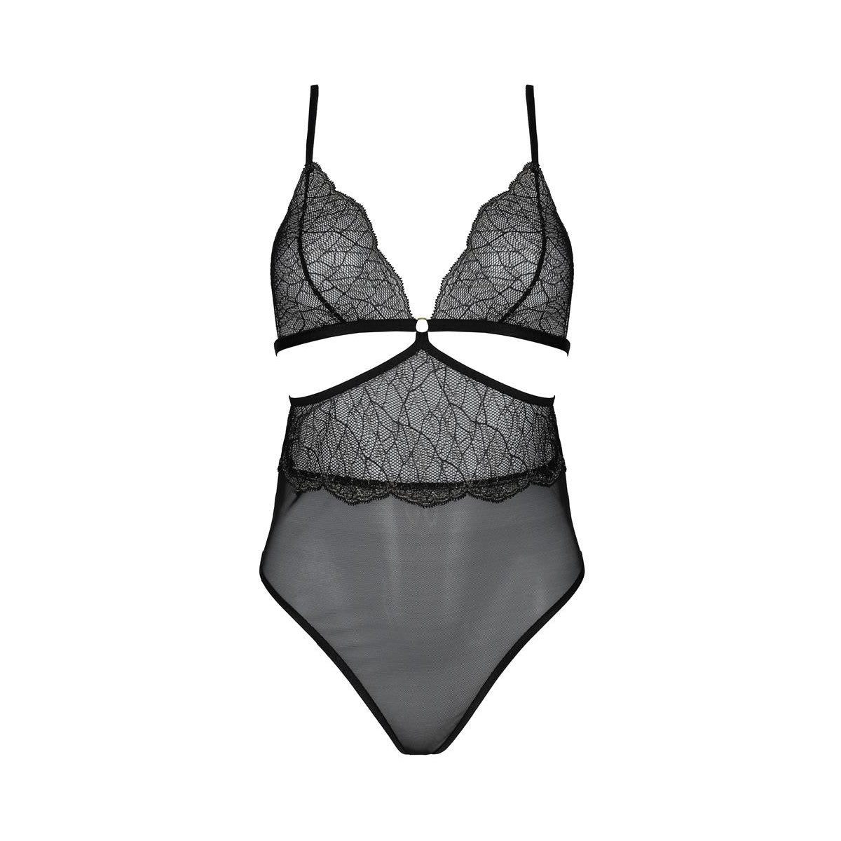 Amberly plus size body – zwart – afbeelding 5