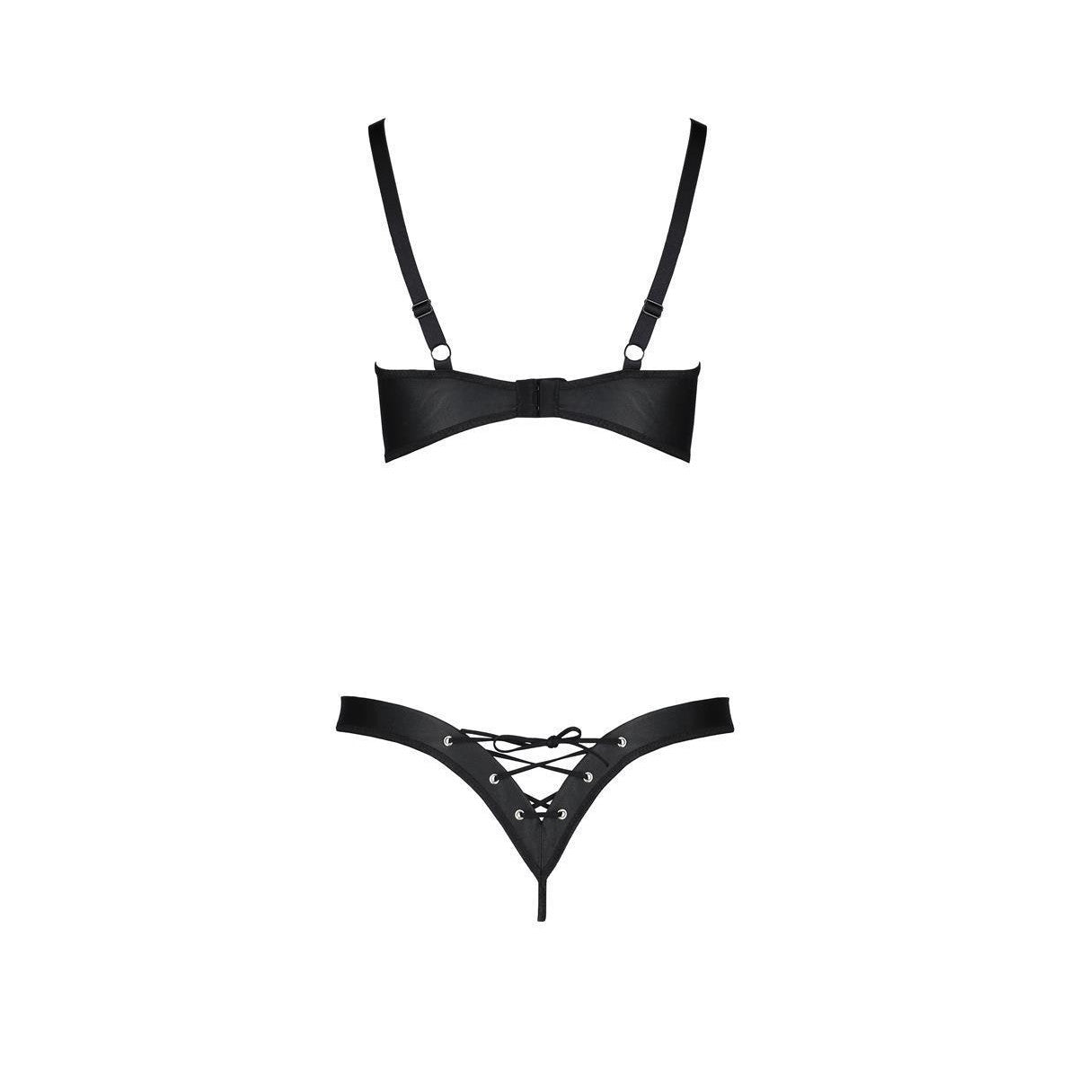 PS Celin Size Plus bikini 2pcs set black