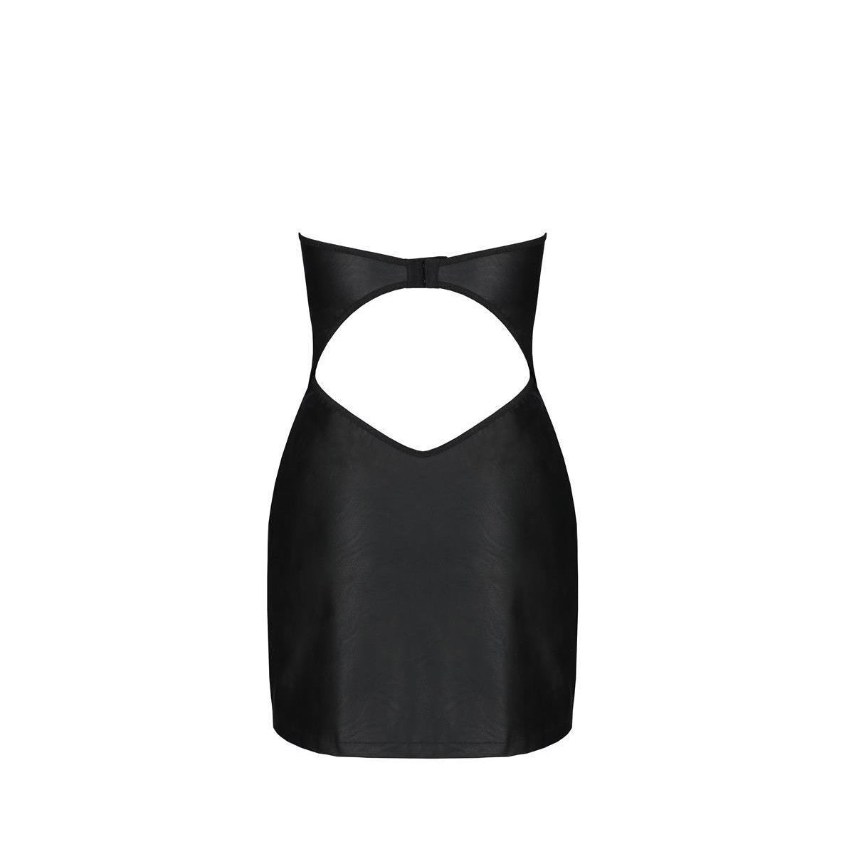 Celin babydoll plus size – zwart