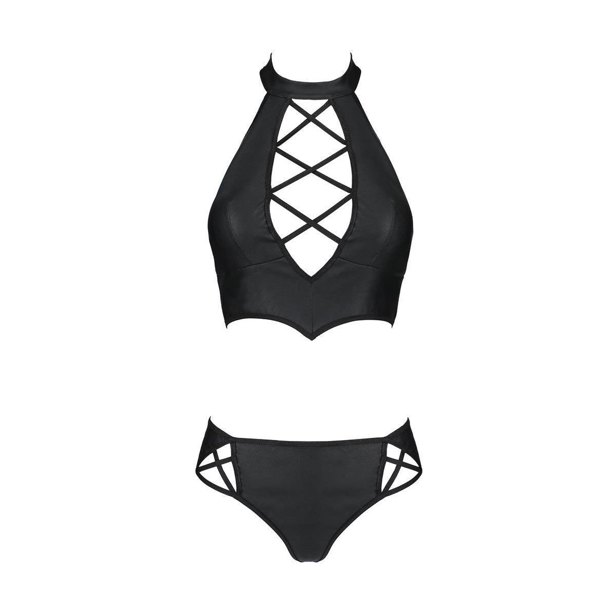 PS Nancy Size Plus bikini 2pcs set black