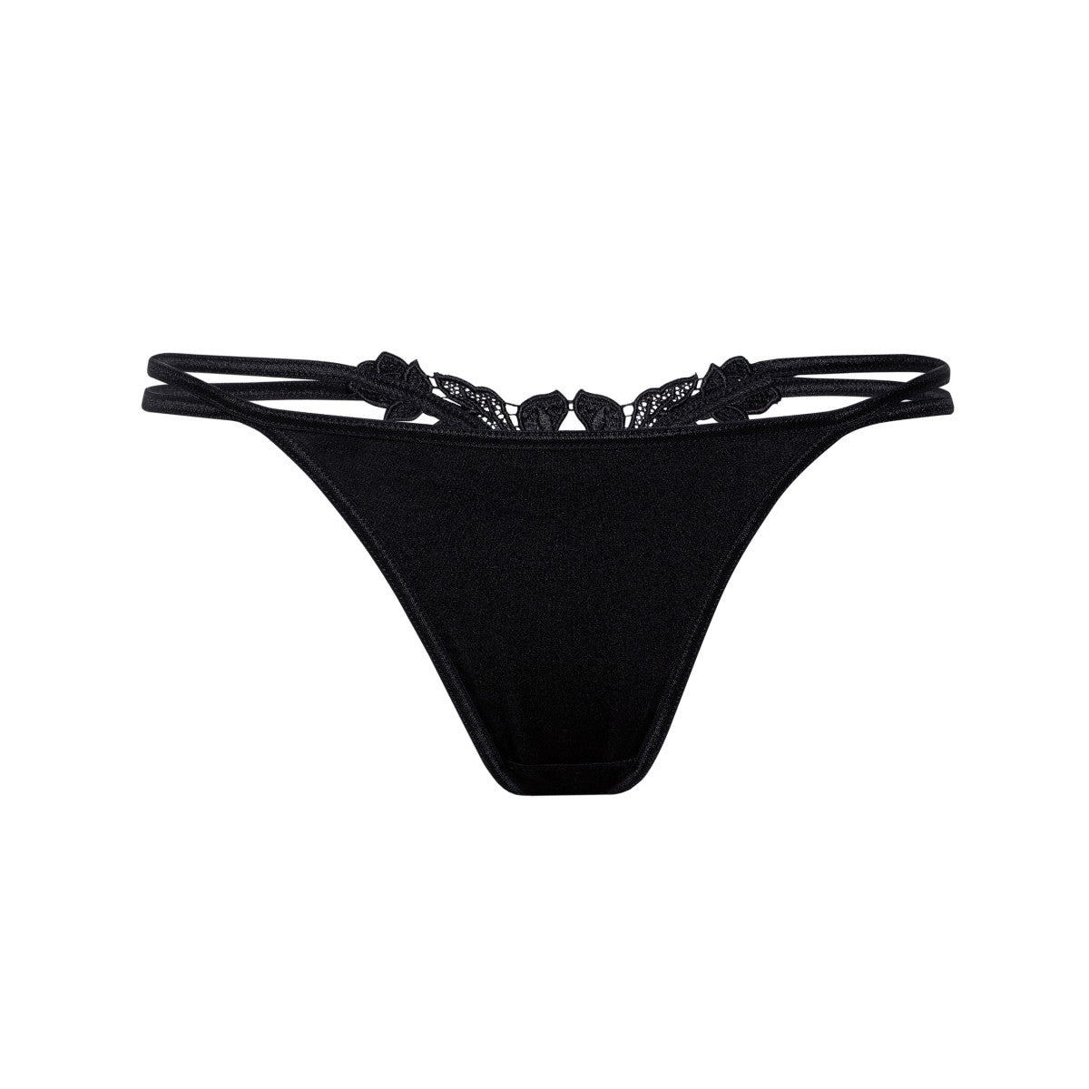 Agnez string – zwart
