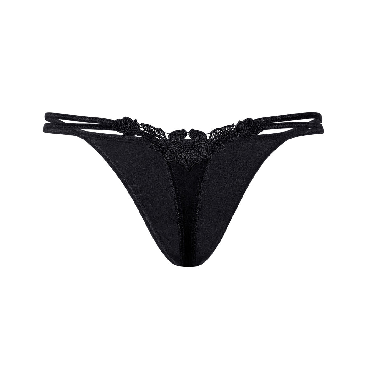 Agnez string – zwart
