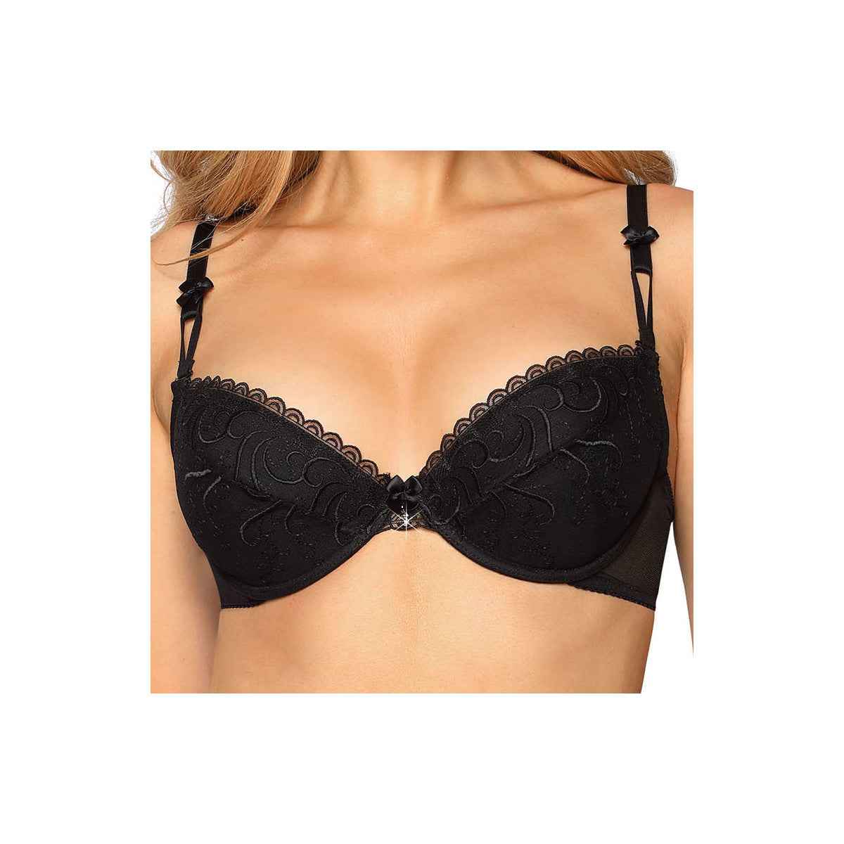 RZ Anuk push-up bra black