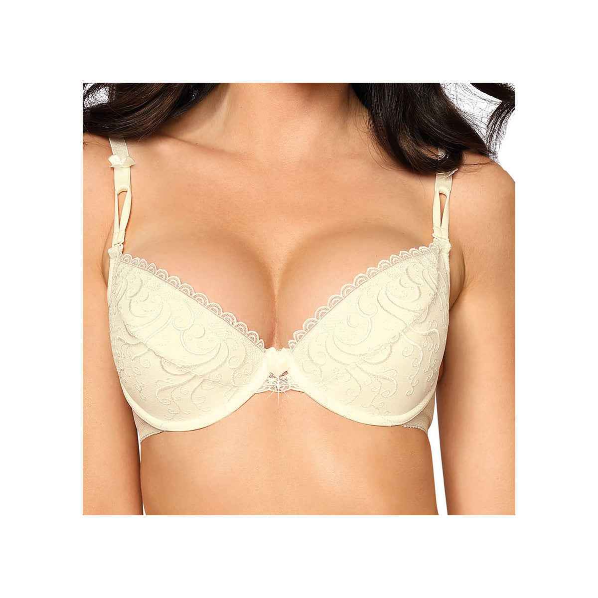 RZ Anuk push-up bra ecru